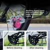 Bicycle Chain Cleaner All-Round Brushes Portable Closed Recycling Bike Chain Washer No Disassembly Chain Cleaning Tool for Road