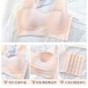 Summer thin one-piece smooth-faced small breasts gather seamless underwear women's comfortable anti-sagging breast bra cover