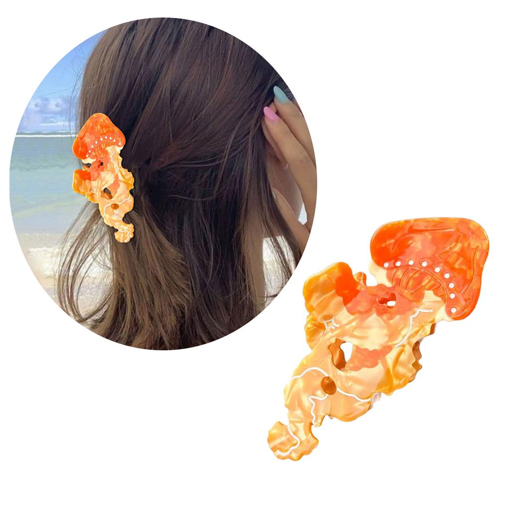 Kreative Haarspange in Quallenform aus Acetat – Haaraccessoire für jeden Tag und Partys, perfekt für modebewusste Frauen