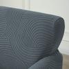 Nordic Club Tub Sofa Cover Elastic Single Armchair Slipcover Stretch Soft Chair Slipcover for Bar Counter Living Room Bedroom