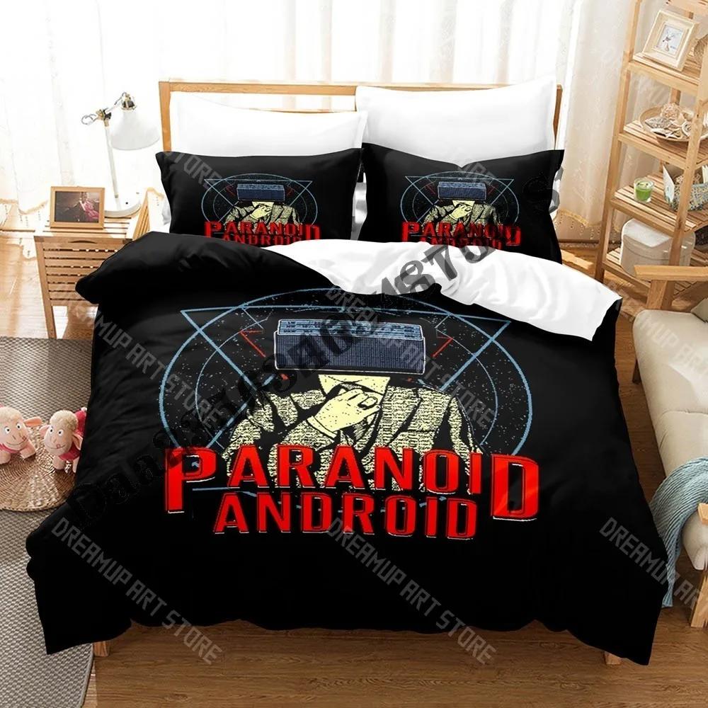 Set Biancheria da Letto Radiohead Band Stampa 3D Singolo Gemello Matrimoniale Queen King Size Set Letto Adulto Bambino Camera da Letto Copripiumino Set Letto