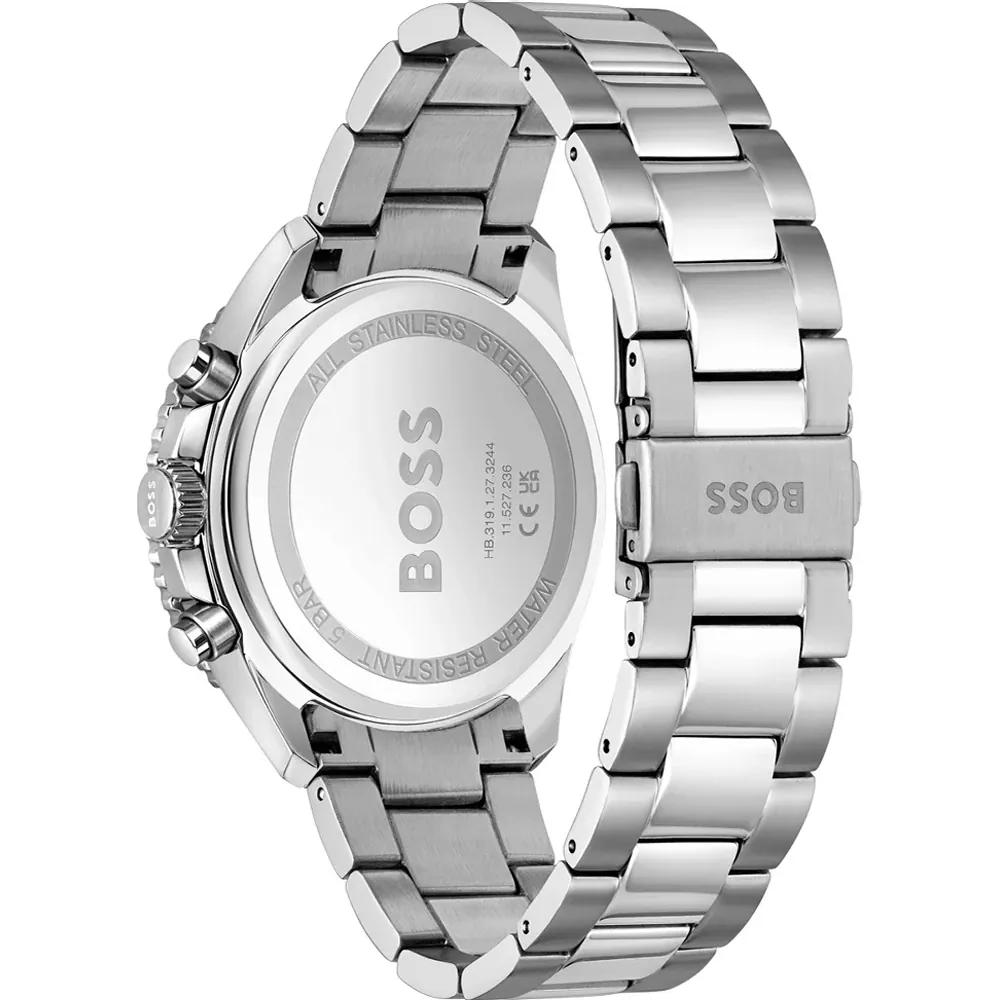 BOSS Runner Orange Dial Stainless steel Men's Quartz Watch 1514162