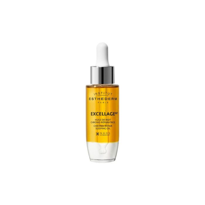 Soin anti-âge - ESTHEDERM - Excellage Huile Nuit - 30 ml - Peaux matures - Sans parabène