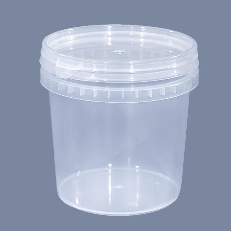20L Transparent Plastic Water Bucket with Handle