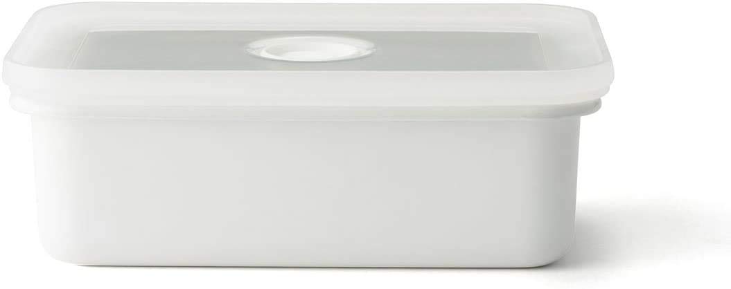 Fuji Enamelware Butter Horō Case, White, 200g, N-200 белый