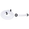 Filter Pump Hose Pool Pump Replacement Hose for 1.5in Diameter Replacement Pool Hose for Above Ground Pools White Pool Pump Hose