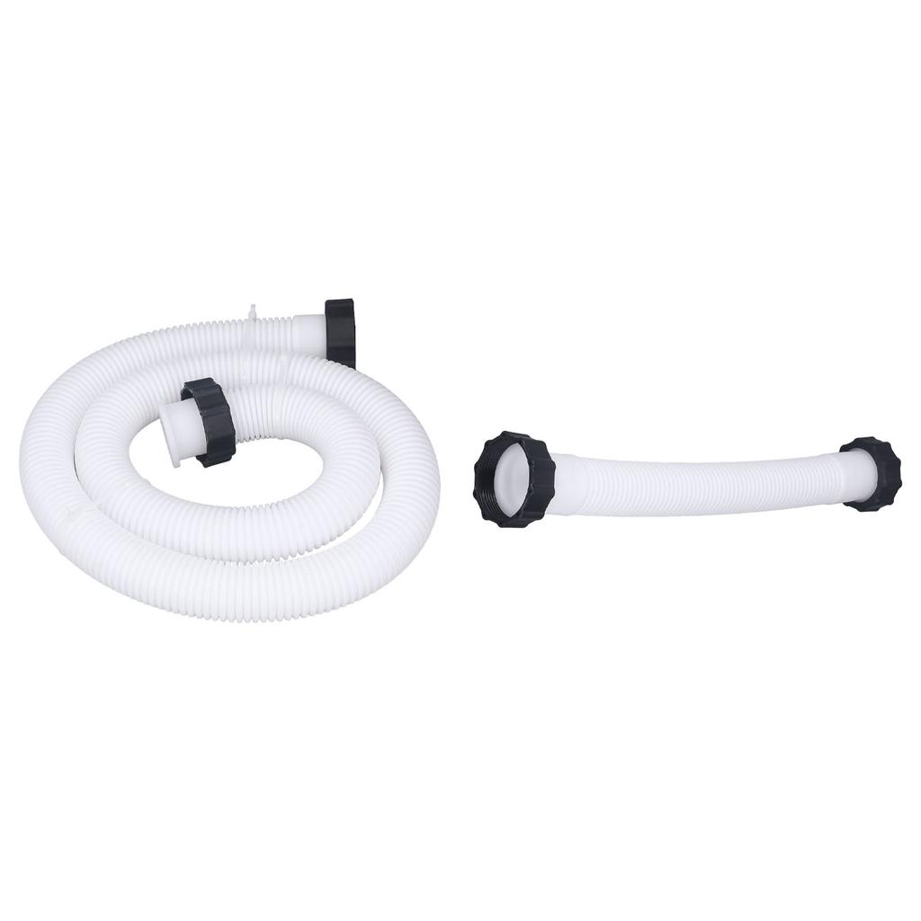 Filter Pump Hose Pool Pump Replacement Hose for 1.5in Diameter Replacement Pool Hose for Above Ground Pools White Pool Pump Hose