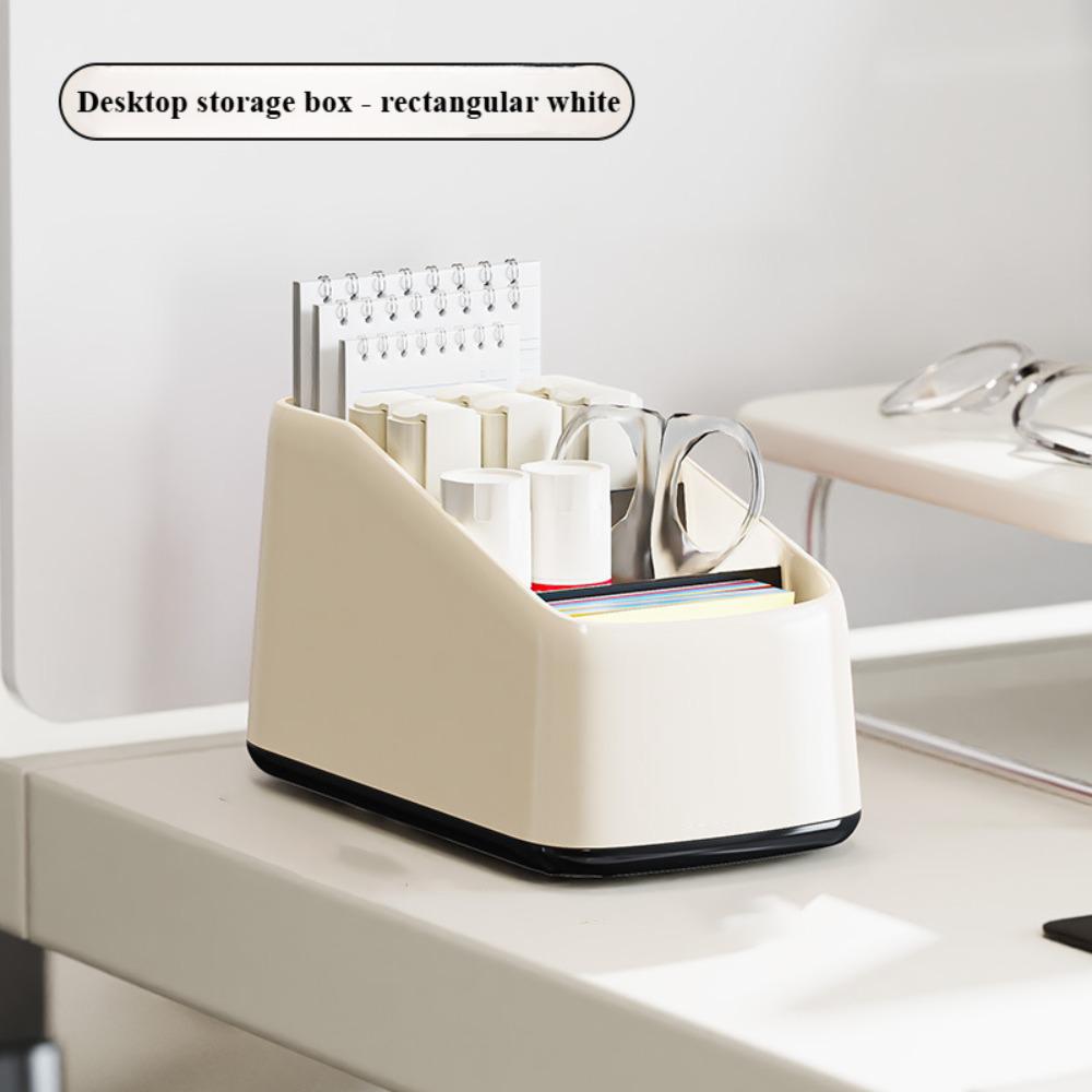

Student Storage Box Sundries Stationery Organizer Case Multifunctional Desktop Organizer Hotel Style 3