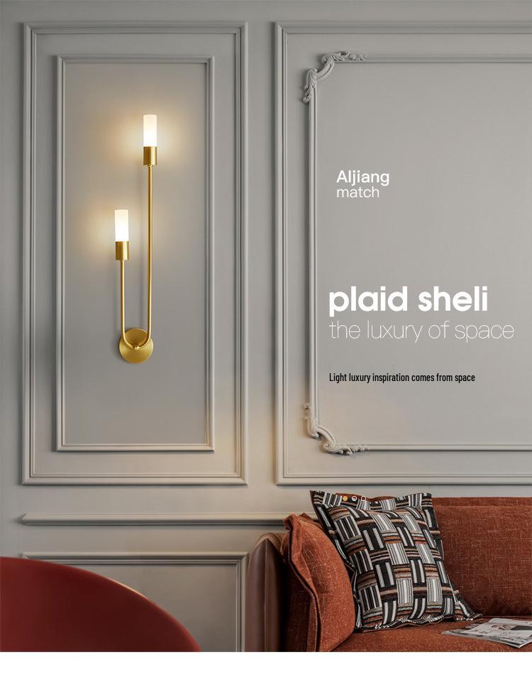 Nordic Luxury Wall Lamp - Modern Living Room, Corridor & Bedroom Lighting