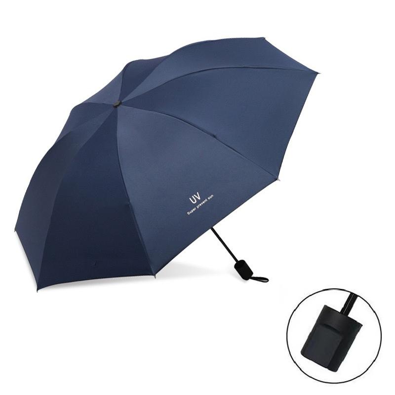 Non automatic umbrella is not easily damaged outdoor Sun umbrellas rain and sunny manually folded student portable umbrellas