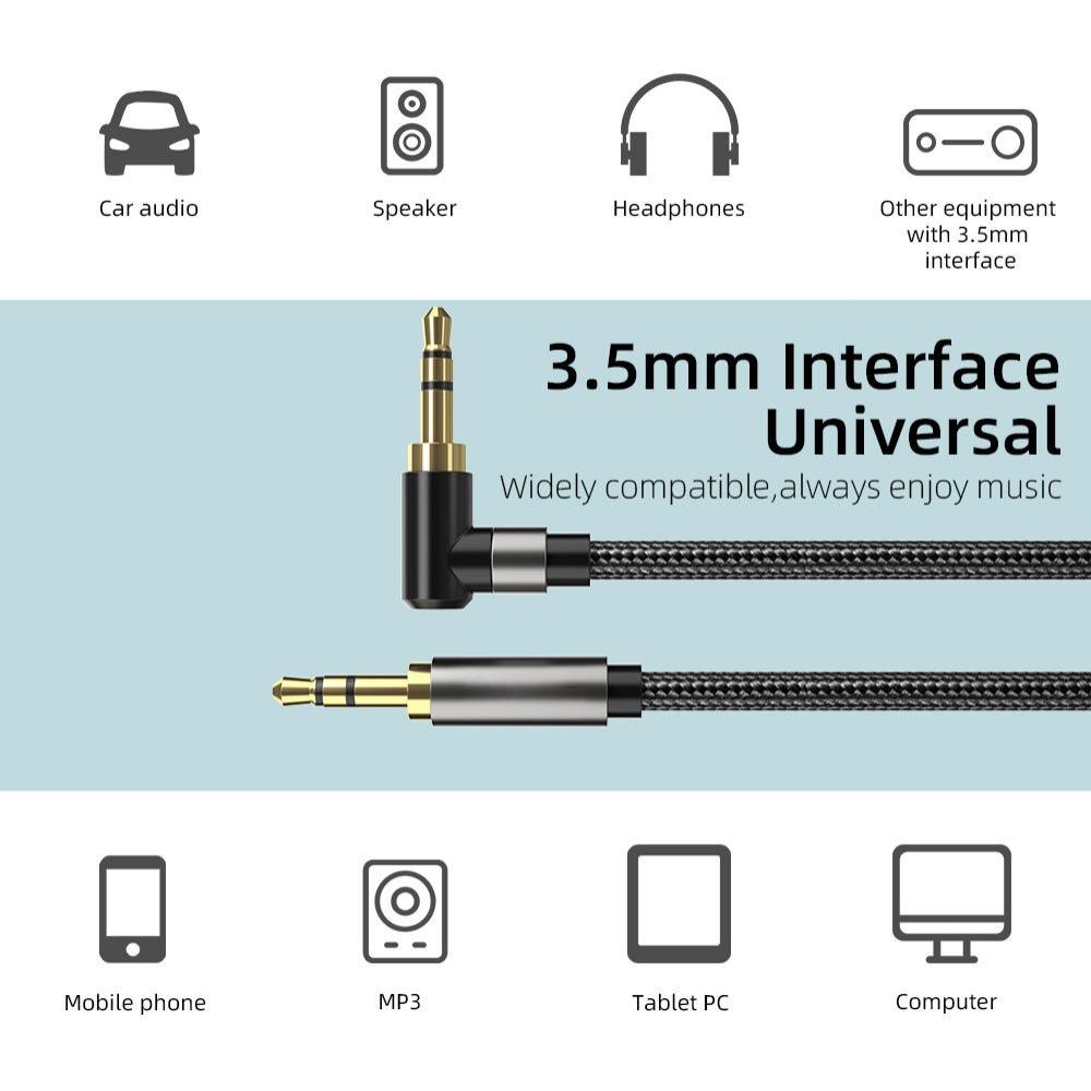 

1.5 Meters Pair Recording Line 3.5mm Digital Products New Audio Cable Computer