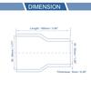 X AUTOHAUX Inner Diameter 1.3 - 1.8 inches (32 - 45 mm), Length 3.9