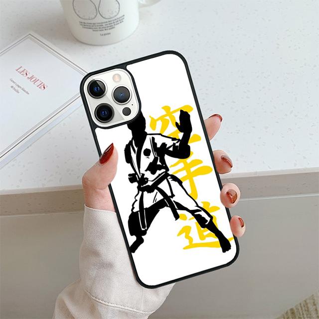 Oyama Kyokushin Karate taiji Phone Case For iPhone 17 Air 13 12 14 15 16 Cover For Apple Pro Max Plus iPhone 13pro