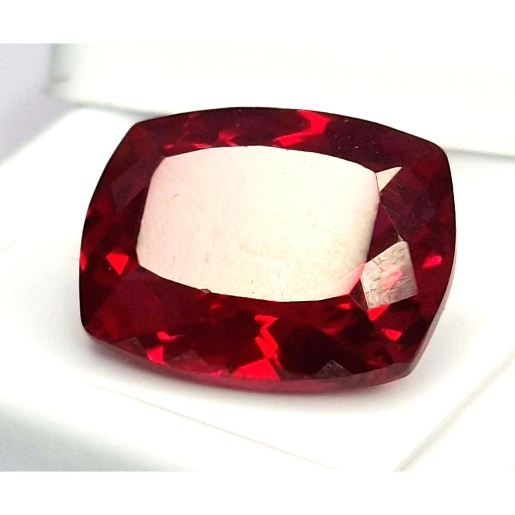 Natural Red Ruby Mozambique Cushion Cut 13-15 Ct Beautiful Certified Gemstone