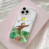 Tongue Sticking Monkey Phone Case For iPhone 17 16 16e 15 14 13 12 11 Mini Pro Max X XR XSMax 8 Air Plus Transparent Back Cover