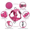 Adjustable Mesh Pet Harnesses Reflective No-Pull Chest Strap Anti Loss Dogs Accessories  Outdoor