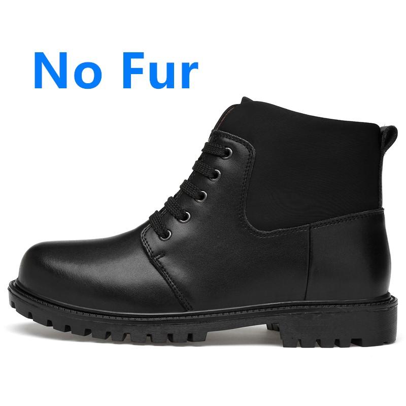 

Newest Genuine Leather Men S Winter Boots Quality Warm Sonw Shoes Male Lace Up Casual Sneakers For Men Comfort Motorcycle Boots Man 47