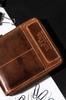 Men's leather wallet N55-HWS-8858 BROWN