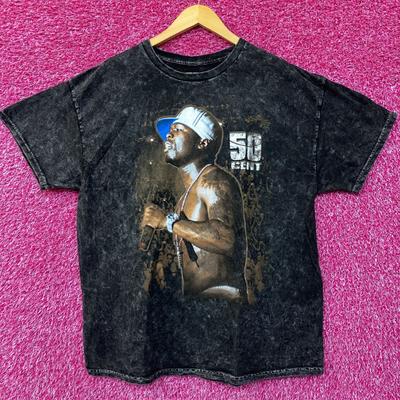 50 Cents Get Rich or Die Tryin Mineral Wash T-Shirt
