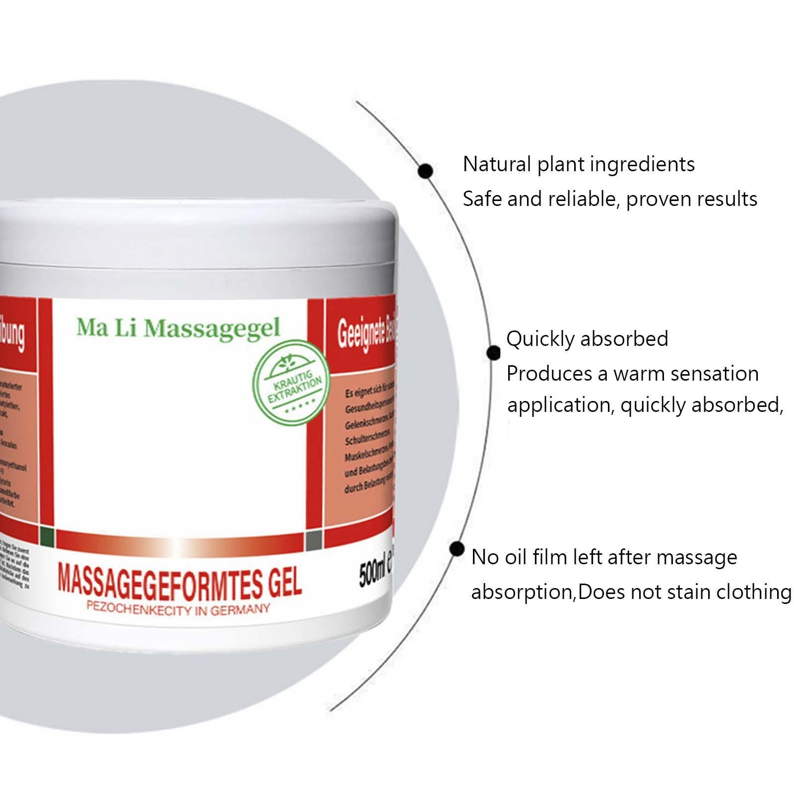 Немецкий конский крем массажный гель для шеи — фото 4