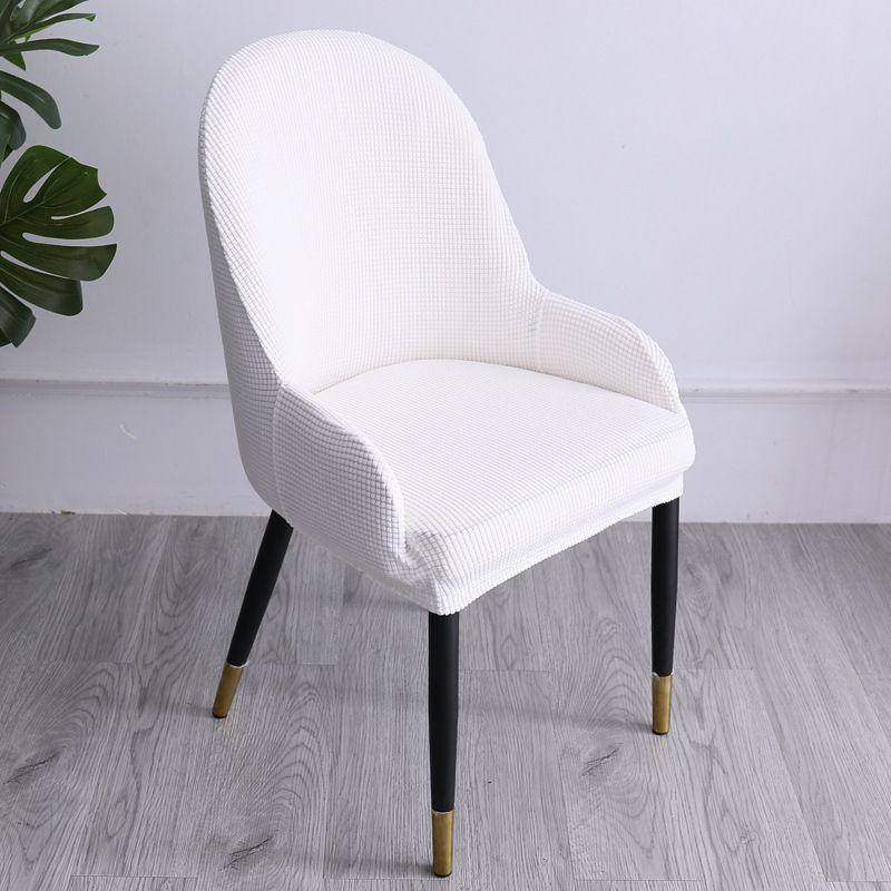 Armchair Cover Dinning Slipcover Chair Protector Curved Removable Antiskid