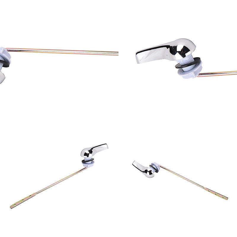 Universeller Toilettenspülhebel Chrom Toilettenschlüsselgriff Passt für die meisten Toiletten