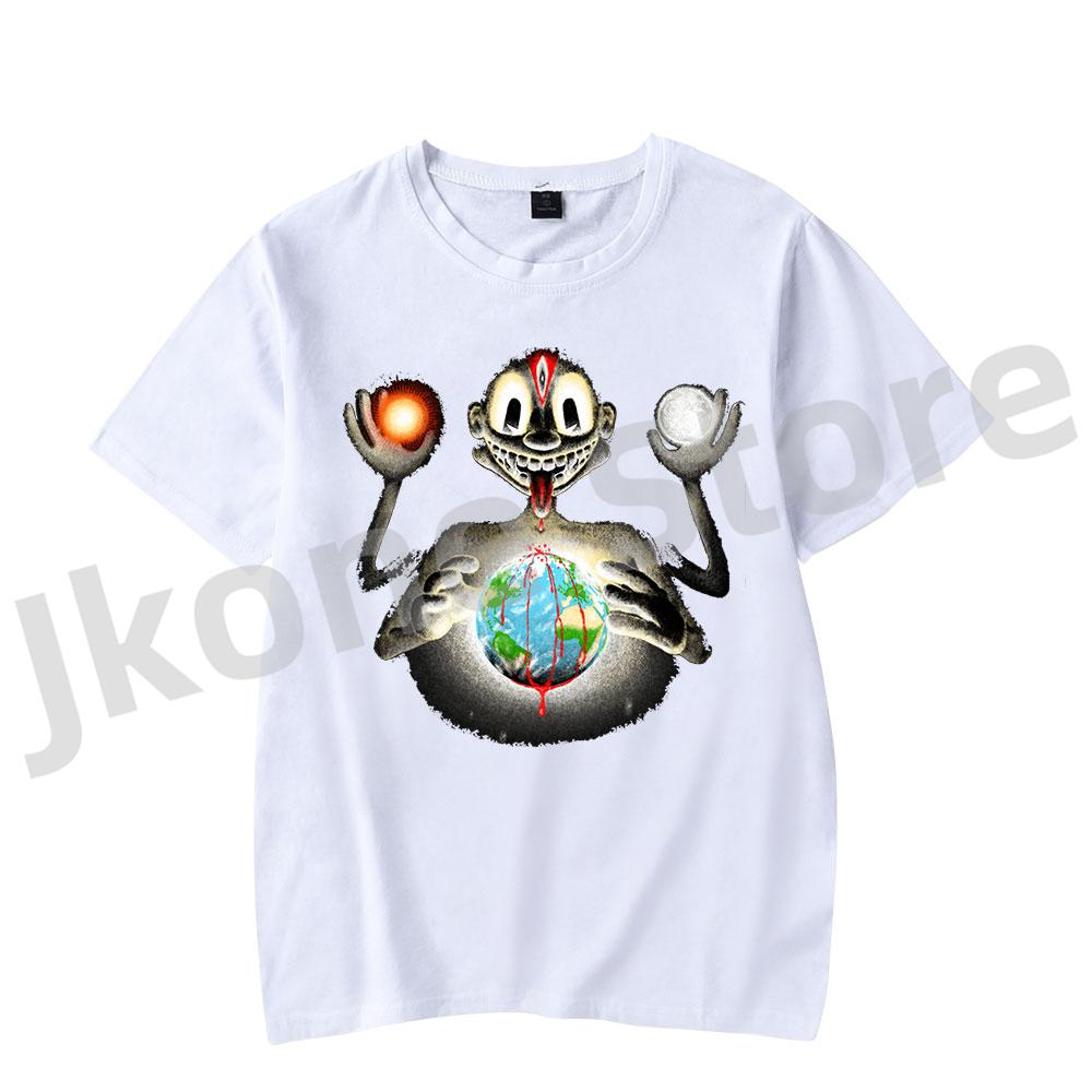 

Lil Darkie Rapper Tee Collapse of Modern Society Tour Merch Women Unisex Fashion Casual Short Sleeve Tshirts S