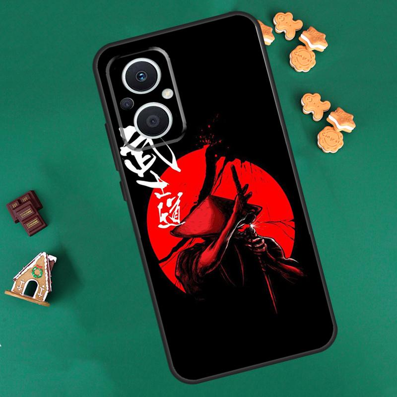 Samurai Japan Art Case For OPPO Reno 10 Pro 4Z 5Z 8T 4 5 6 7 8 Lite OPPO Find X6 Pro X3 X2 Neo X5 Lite Cover