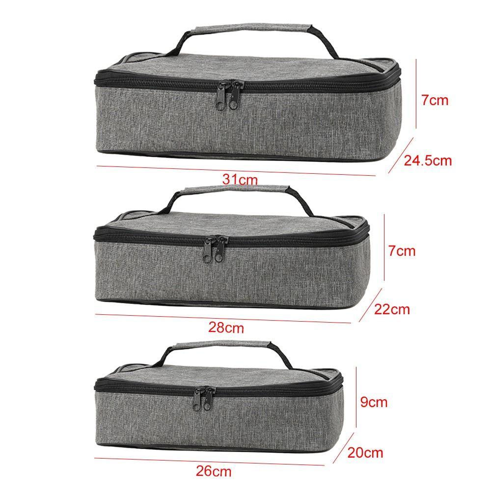 Kids Travel Storage Case Lunch Box Breakfast Organizer Cooler Lunch Case Insulated Thermal Case