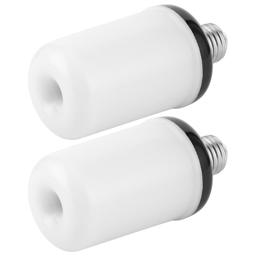 2PCS 99LED Simulation Flame Lamp Fire Light Bulb with Gravity Sensor for Party Festivals Decor 85‑265V