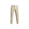 Knitted Sweatpants Men's Khaki Moderate Straight Fit Pants 1364410-289
