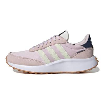 Neo Run 70S Fabric Synthetic Leather Comfortable Durable Low-Top Lifestyle Sneakers Women Sneakers Pink HQ1975