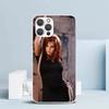 Mylene Farmer Soft Cover for iPhone 16 17 Air 15 14 Pro Max 16E Phone Case 13 Mini 12 11 7 SE 8 Print Pattern Fit Cases 16 17 Ai