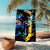 1pc Wolverine Action Pose Marvel Beach Towels Quick Dry Towel Sand Beach Towels Pool for Travel Swim Pool. B73104
