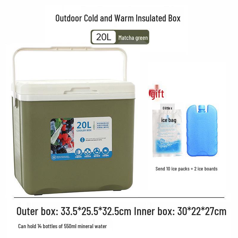 

Изолированное переносное ведро для льда для кемпинга на открытом воздухе и пикника