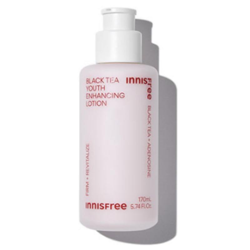 Innisfree Ampoule, tonique, lotion et crème rajeunissante au thé noir