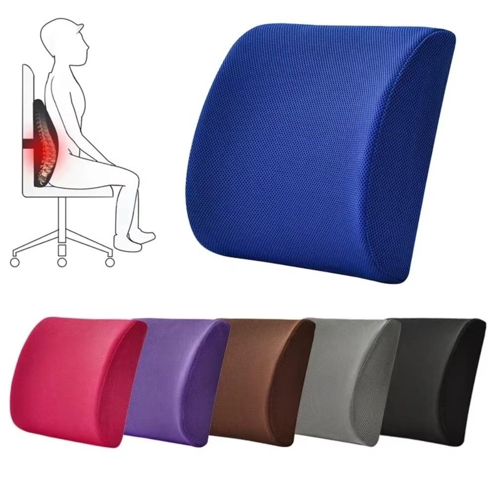 Soft Lumbar Support Pillow Multi-purpose Back Waist Cushion New Travel Pillow  Office Chair
