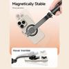 41.1 inch Magnetic Selfie Stick Desktop Tripod with Telescoping Rod 240 degrees Rotatable Magnetic Phone Holder Cold