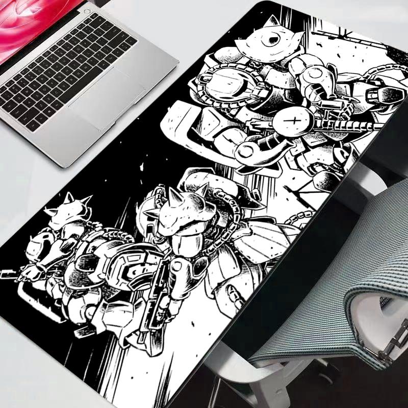Mouse Pad Gamers Large Computer Mobile Suit Gundam anime Extended Game Mousepad Desk Mat Keyboard Rubber Durable Carpet