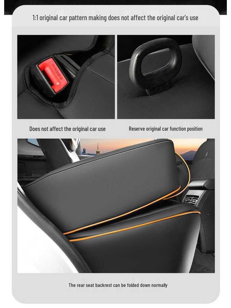 Haval M6 PLUS Full-Coverage Smart Seat Covers: All-Season Leather Cushions