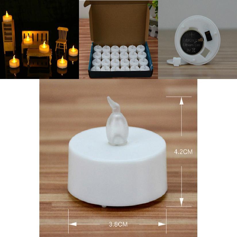 Premium Quality Flameless Tea Candle Flickering Light For Wedding And Home Decor