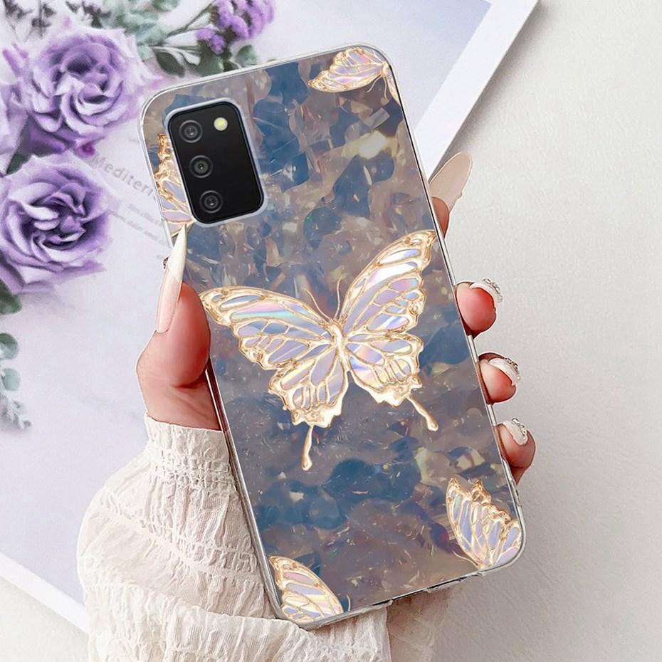Cute Painting Phone Case For Samsung Galaxy A03s Soft Silicone TPU Back Covers For Samsung A03S SM-A037F A037G Cases Bumpers