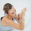 Ring - LUXENTER - Jedrac - 18K Yellow Gold - White Zirconia - Adjustable Size