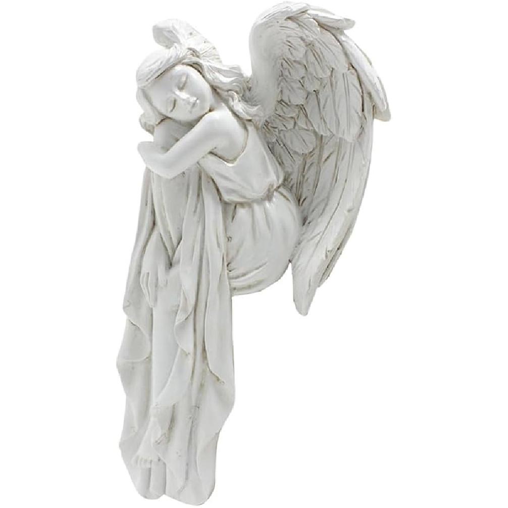 

Zcargel Angel Sculpture Door Frame Ornament Sleeping Angel Resin Statue Wall Frame Home Decor Type 1 right