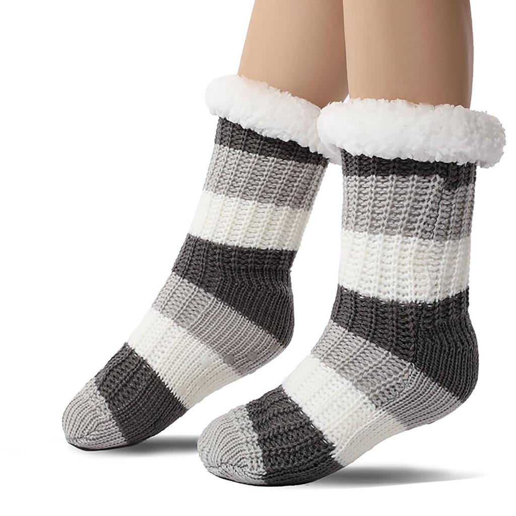 Printed Fall And Winter Floor Lambswool Blanket Cold Sleep Warm Socks