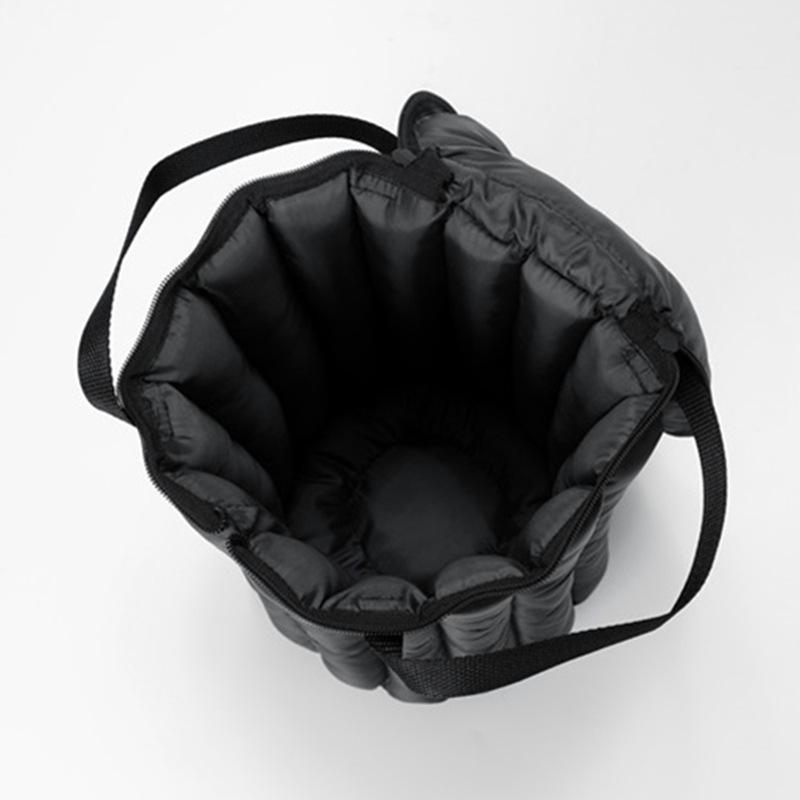 Insulated Waterproof Lunch Bag with Padding & Warming Sleeve
