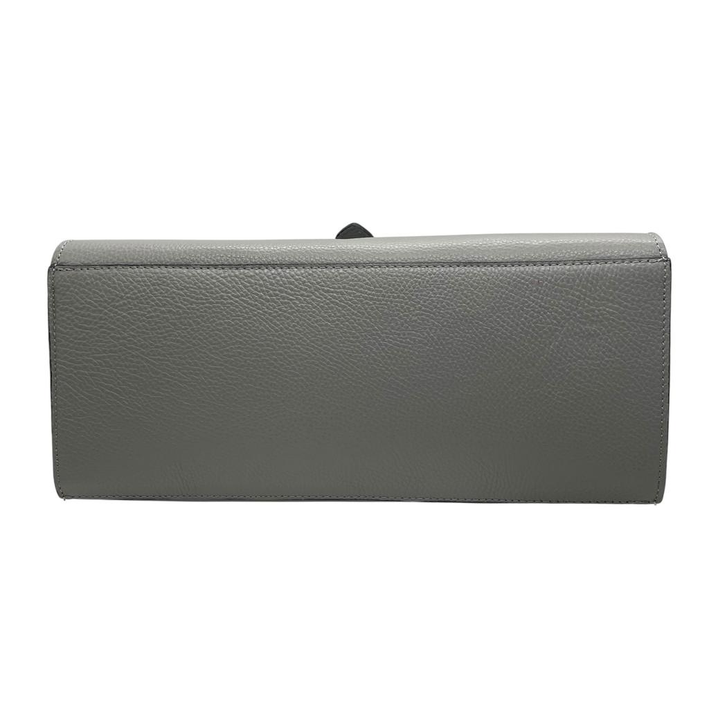 Used CAMELLIAHandbag gray leather/Suede Women