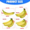 Artificial Banana Simulation Banana Fruit Model for Home Kitchen Wedding Table Decoration Basket Display Photography