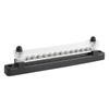 12 Klemmen 130A 150A Verdeelblok & Deksel voor Auto Boot Marine Stroomverdeling Klemmenblok M4 12 Schroeven + M6 2