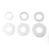 Accessories Circular Saw Ring Conversion Washers Silver 6Pcs Set Adapter Ring Metal Mitre Saw Garden Exhibition Hall